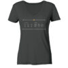 IS - EA - ID - Damen V-Neck BIO T-Shirt 8 Vestis Unica - Latein zum Anziehen - front ladies organic v neck shirt 444545 1116x 103