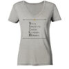Vestis Unica - Latein zum Anziehen - front ladies organic v neck shirt c2c1c0 1116x 95