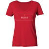 FILIUS - Damen V-Neck BIO T-Shirt 12 Vestis Unica - Latein zum Anziehen - front ladies organic v neck shirt cb1f34 1116x 123