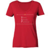 VIP - Damen V-Neck BIO T-Shirt 12 Vestis Unica - Latein zum Anziehen - front ladies organic v neck shirt cb1f34 1116x 84