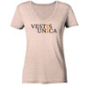 Vestis Unica - Latein zum Anziehen - front ladies organic v neck shirt ffded6 1116x