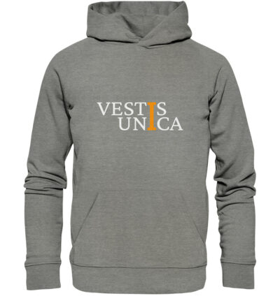 Vestis Unica - Latein zum Anziehen - front organic hoodie 818381