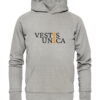 Vestis Unica - Latein zum Anziehen - front organic hoodie c2c1c0 1116x