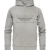 PRAETER SPECIEM STULTUS EST - Hochwertiger Unisex BIO Hoodie 12 Vestis Unica - Latein zum Anziehen - front organic hoodie c2c1c0 1116x 29