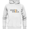 Vestis Unica - Latein zum Anziehen - front organic hoodie f8f8f8 1116x