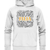 FILIA Wortteppich - Hochwertiger Unisex BIO Hoodie 13 Vestis Unica - Latein zum Anziehen - front organic hoodie f8f8f8 1116x 116
