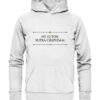 NE SUTOR SUPRA CREPIDAM - Hochwertiger Unisex BIO Hoodie 11 Vestis Unica - Latein zum Anziehen - front organic hoodie f8f8f8 1116x 14