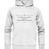 CONTRA VIM MORTIS NON EST MEDICAMEN IN HORTIS - Hochwertiger Unisex BIO Hoodie 11 Vestis Unica - Latein zum Anziehen - front organic hoodie f8f8f8 1116x 3