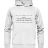 FATA VOLENTEM DUCUNT, NOLENTEM TRAHUNT - Hochwertiger Unisex BIO Hoodie 13 Vestis Unica - Latein zum Anziehen - front organic hoodie f8f8f8 1116x 42