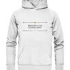 PROXIMUS SUM EGOMET MIHI - Hochwertiger Unisex BIO Hoodie 13 Vestis Unica - Latein zum Anziehen - front organic hoodie f8f8f8 1116x 57