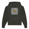 GÖTTER Wortteppich - Unisex Oversize BIO Hoodie 9 Vestis Unica - Latein zum Anziehen - front organic oversize hoodie 1b1c1a 1116x 137