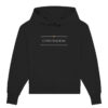 CONTINUUM - Unisex Oversize BIO Hoodie 7 Vestis Unica - Latein zum Anziehen - front organic oversize hoodie 272727 1116x 112