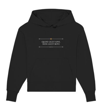 Vestis Unica - Latein zum Anziehen - front organic oversize hoodie 272727 1116x 28
