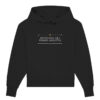 BEATUS ILLE, QUI PROCUL NEGOTIIS - Unisex Oversize BIO Hoodie 7 Vestis Unica - Latein zum Anziehen - front organic oversize hoodie 272727 1116x 46