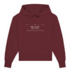 PER ASPERA AD ASTRA - Unisex Oversize BIO Hoodie 7 Vestis Unica - Latein zum Anziehen - front organic oversize hoodie 672b34 1116x 3