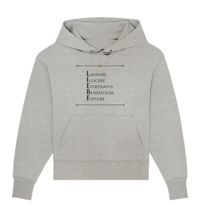 Vestis Unica - Latein zum Anziehen - front organic oversize hoodie c2c1c0 1116x 93
