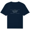 PLENUS VENTER NON STUDET LIBENTER - Unisex Relaxed BIO T-Shirt 8 Vestis Unica - Latein zum Anziehen - front organic relaxed shirt 0e2035 1116x 56