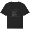 ARSCH - Unisex Relaxed BIO T-Shirt 6 Vestis Unica - Latein zum Anziehen - front organic relaxed shirt 272727 1116x 100