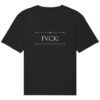 FVCK! - Unisex Relaxed BIO T-Shirt 6 Vestis Unica - Latein zum Anziehen - front organic relaxed shirt 272727 1116x 109