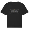 QUIDQUID AGIS, PRUDENTER AGAS ET RESPICE FINEM - Unisex Relaxed BIO T-Shirt 6 Vestis Unica - Latein zum Anziehen - front organic relaxed shirt 272727 1116x 26
