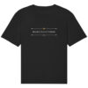 BARBA DECET VIRUM - Unisex Relaxed BIO T-Shirt 6 Vestis Unica - Latein zum Anziehen - front organic relaxed shirt 272727 1116x 47
