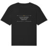 PLENUS VENTER NON STUDET LIBENTER - Unisex Relaxed BIO T-Shirt 6 Vestis Unica - Latein zum Anziehen - front organic relaxed shirt 272727 1116x 56