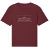 FATA VOLENTEM DUCUNT, NOLENTEM TRAHUNT - Unisex Relaxed BIO T-Shirt 7 Vestis Unica - Latein zum Anziehen - front organic relaxed shirt 672b34 1116x 40