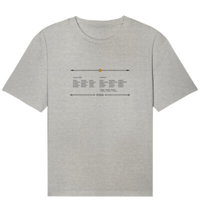 IDEM - EADEM - IDEM - Unisex Relaxed BIO T-Shirt [Digital]