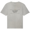 PLENUS VENTER NON STUDET LIBENTER - Unisex Relaxed BIO T-Shirt 9 Vestis Unica - Latein zum Anziehen - front organic relaxed shirt c2c1c0 1116x 56