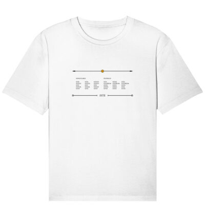 ISTE - ISTA - ISTUD - Unisex Relaxed BIO T-Shirt [Digital]