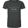 FVCK! - Unisex BIO T-Shirt 7 Vestis Unica - Latein zum Anziehen - front organic shirt 444545 1116x 109