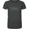 IN VINO VERITAS - Unisex BIO T-Shirt 7 Vestis Unica - Latein zum Anziehen - front organic shirt 444545 1116x 37