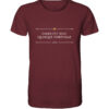 FABER EST SUAE QUISQUE FORTUNAE - Unisex BIO T-Shirt 8 Vestis Unica - Latein zum Anziehen - front organic shirt 672b34 1116x 41
