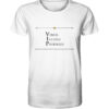 VIP - Unisex BIO T-Shirt 11 Vestis Unica - Latein zum Anziehen - front organic shirt f8f8f8 1116x 90