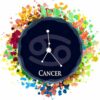Sternzeichen zum Auswählen bunt - Unisex BIO T-Shirt 27 Vestis Unica - Latein zum Anziehen - sternz bunt cancer ergebnis