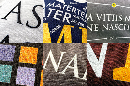 Vestis Unica - Latein zum Anziehen - testdruckdetail 1