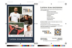 Vestis Unica - Latein zum Anziehen - flyer 1