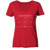 Sternzeichen zum Aussuchen normal - Damen V-Neck BIO T-Shirt 26 Vestis Unica - Latein zum Anziehen - front ladies organic v neck shirt cb1f34 1116x 25
