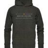 QUALIS REX, TALIS GREX - Hochwertiger Unisex BIO Hoodie 10 Vestis Unica - Latein zum Anziehen - front organic hoodie 1b1c1a 1116x 7