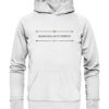 HANNIBAL ANTE PORTAS - Hochwertiger Unisex BIO Hoodie 13 Vestis Unica - Latein zum Anziehen - front organic hoodie f8f8f8 1116x 17