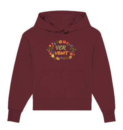 Vestis Unica - Latein zum Anziehen - front organic oversize hoodie 672b34 1116x 30