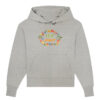 VER VENIT - Unisex Oversize BIO Hoodie 10 Vestis Unica - Latein zum Anziehen - front organic oversize hoodie c2c1c0 1116x 29
