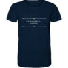 FORTES FORTUNA ADIUVAT - Unisex BIO T-Shirt 9 Vestis Unica - Latein zum Anziehen - front organic shirt 0e2035 1116x 2