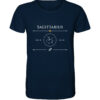 Sternzeichen zum Aussuchen normal - Unisex BIO T-Shirt 22 Vestis Unica - Latein zum Anziehen - front organic shirt 0e2035 1116x 24