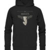 Schach - Miles - Springer - Hochwertiger Unisex BIO Hoodie 7 Vestis Unica - Latein zum Anziehen - front organic hoodie 272727 1116x 5
