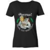 SERVUS - NUNC EST BIBENDUM -- WIESN - Damen V-Neck BIO T-Shirt 9 Vestis Unica - Latein zum Anziehen - front ladies organic v neck shirt 272727 1116x 5