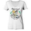 SERVUS - NUNC EST BIBENDUM -- WIESN - Damen V-Neck BIO T-Shirt 13 Vestis Unica - Latein zum Anziehen - front ladies organic v neck shirt f8f8f8 1116x 5