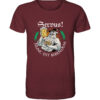 SERVUS - NUNC EST BIBENDUM -- WIESN - Unisex BIO T-Shirt 8 Vestis Unica - Latein zum Anziehen - front organic shirt 672b34 1116x 5