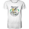 SERVUS - NUNC EST BIBENDUM -- WIESN - Unisex BIO T-Shirt 11 Vestis Unica - Latein zum Anziehen - front organic shirt f8f8f8 1116x 5