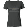 Vestis Unica - Latein zum Anziehen - front ladies organic v neck shirt 444545 1116x 4